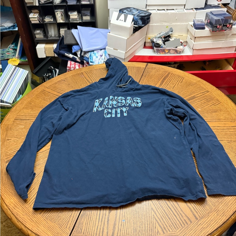Kansas City Navy Hoodie
